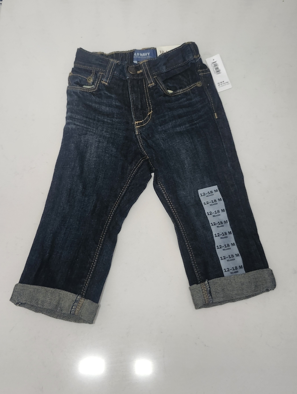 Old Navy Relaxed Jeans 12-18M